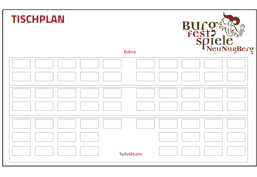 Sitzplan – 3. Aufführung